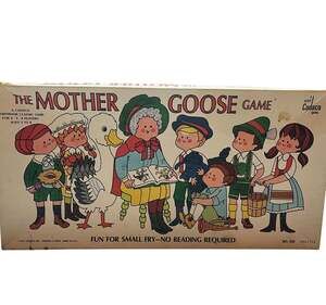 Vintage 1971 Cadaco The Mother Goose Game Board Game